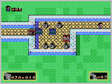 MazezaM Challenge - Screenshot - Gameplay (World) - 256x192