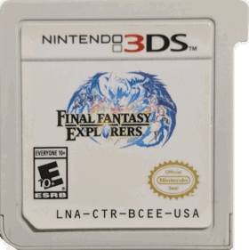 Final Fantasy: Explorers - Cart - Front (North America) - 782x784