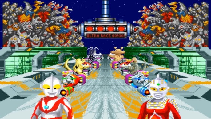 Illustration of Waku Waku Ultraman Racing