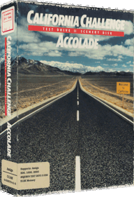 Test Drive II Scenery Disk: California Challenge - Box - 3D (North America) - 850x1244