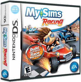 MySims: Racing - Box - 3D (North America) - 869x879