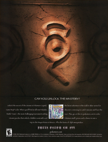 Pokémon Crystal Version - Advertisement Flyer - Front (North America) - 1101x1451