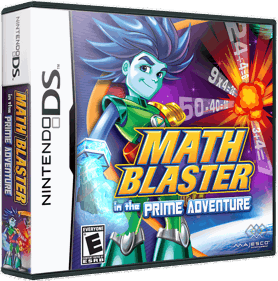 Math Blaster in the Prime Adventure - Box - 3D (North America) - 867x876