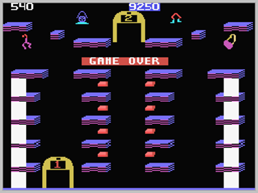 Bounty Bob Strikes Back! - Screenshot - Game Over (World) - 256x192