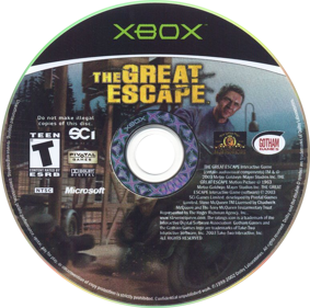 The Great Escape - Disc (North America) - 770x764