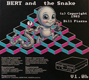 Bert and the Snake - Fanart - Box - Front (World) - 789x713