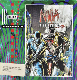 The Ninja Warriors - Box - Front (Europe) - 808x836