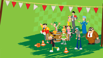 El Chavo Kart - Fanart - Background (World) - 1920x1080
