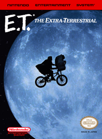 E.T. the Extra-Terrestrial: NES Graphics - Fanart - Box - Front (World) - 1280x1744