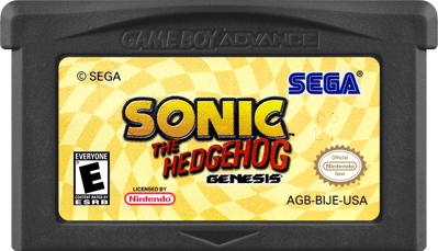Sonic the Hedgehog: Genesis - Cart - Front (North America) - 1000x574