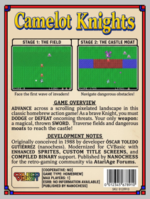 Camelot Knights - Box - Back (World) - 924x1227