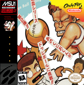 Super Super Dodgeball - Fanart - Box - Front (World) - 980x984