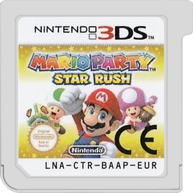 Mario Party: Star Rush - Cart - Front (Europe) - 360x360
