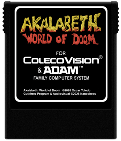 Akalabeth: World of Doom - Cart - Front (World) - 600x700