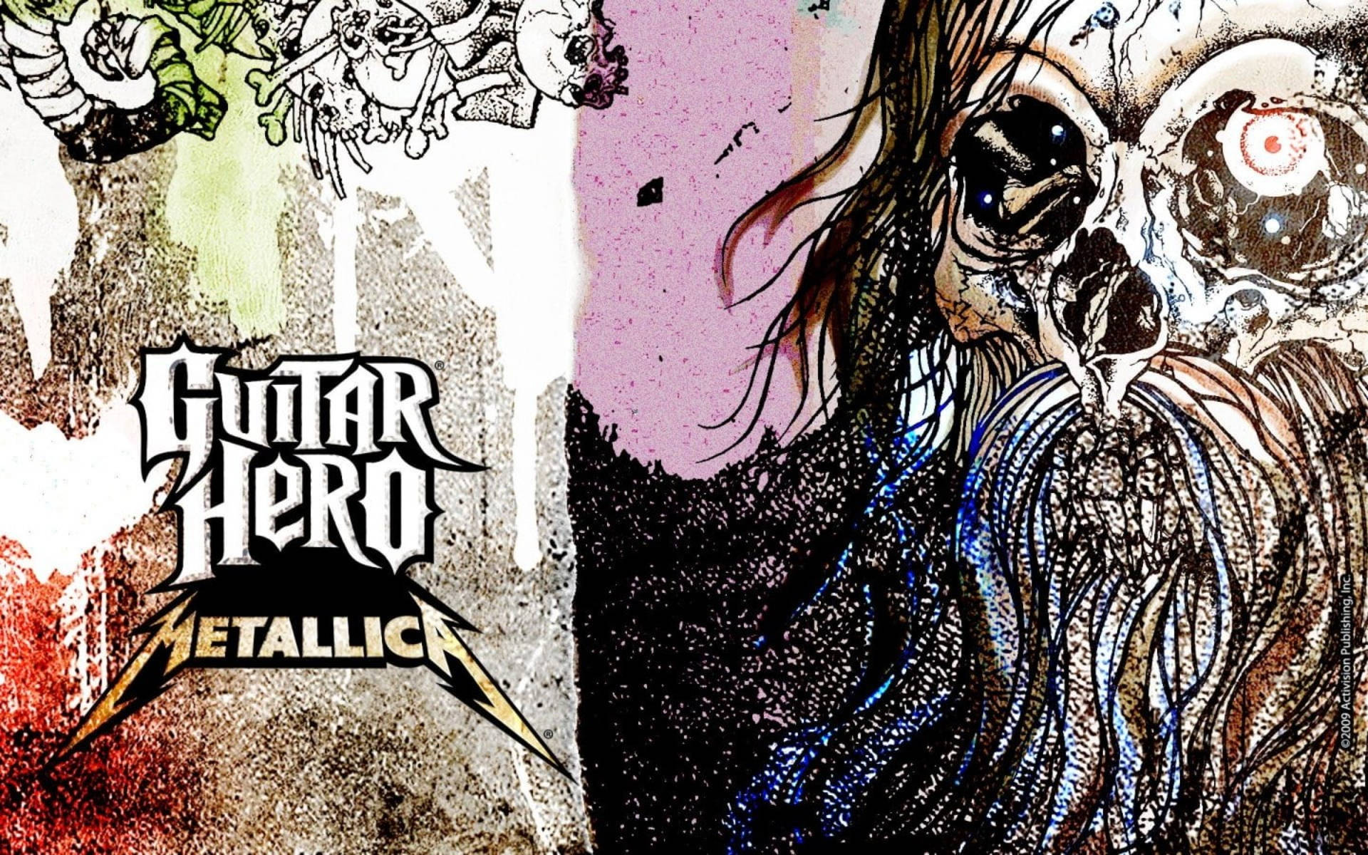 Illustration of Guitar Hero: Metallica
