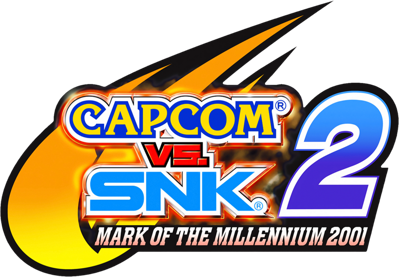 Capcom vs. SNK 2: Mark of the Millennium 2001 - Clear Logo (United States) - 2560x1779