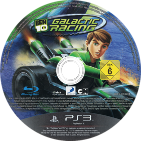 Ben 10: Galactic Racing - Disc (Germany) - 500x500