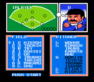 Major League - Screenshot - Gameplay (World) - 256x224