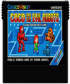 Coco and the Evil Robots - Cart - Front (World) - 586x699