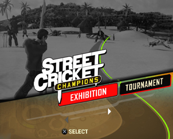 Street Cricket Champions - Screenshot - Game Select (Asia) - 640x512