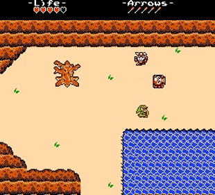 The Legend of Zelda: Dark Labyrinth - Screenshot - Gameplay (World) - 256x232