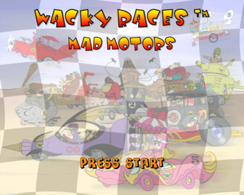 Wacky Races: Mad Motors - Screenshot - Game Title (Europe) - 640x512