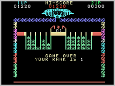 Astro Invader - Screenshot - Game Over (World) - 256x192