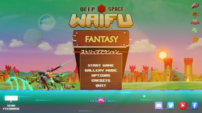 Deep Space Waifu Fantasy - Screenshot - Game Title (United States) - 1920x1080