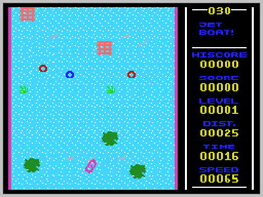 Jet Boat! - Screenshot - Gameplay (World) - 256x192