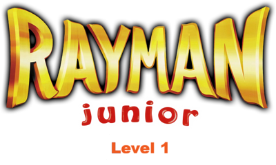 Rayman Junior: Level 1 - Clear Logo (Europe) - 675x405