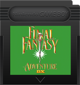 Final Fantasy Adventure DX - Cart - Front (World) - 243x260