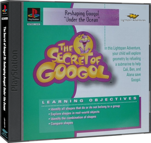 Secret of Googol 2b/ Reshaping Googol: Under the Ocean - Box - 3D (North America) - 1409x1330