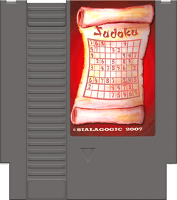 Sudoku (NESWorld Edition) - Cart - Front (World) - 710x800