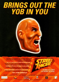 Street Racer - Advertisement Flyer - Front (United Kingdom) - 1280x1780