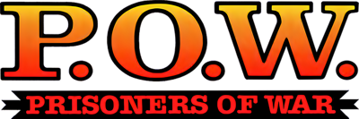 P.O.W.: Prisoners of War - Clear Logo (North America) - 2250x749