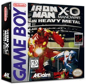 Iron Man / X-O Manowar in Heavy Metal - Box - 3D (North America) - 1016x998