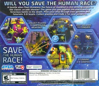 Astro Avenger 2 - Box - Back (North America) - 924x800