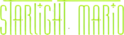 Starlight Mario - Clear Logo (World) - 508x147