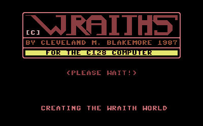 Wraiths - Screenshot - Game Title (North America) - 320x200