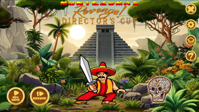 Montezuma's Revenge - Director's Cut - Screenshot - Game Title (World) - 1209x683