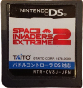Spac3 Invaders Extr3me 2 - Cart - Front (Japan) - 537x565