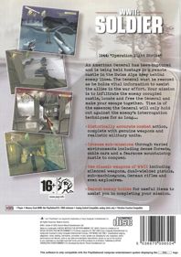 WWII: Soldier - Box - Back (Europe) - 564x800