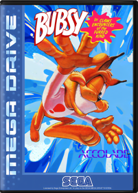 Bubsy in: Claws Encounters of the Furred Kind - Fanart - Box - Front (Europe) - 1634x2274
