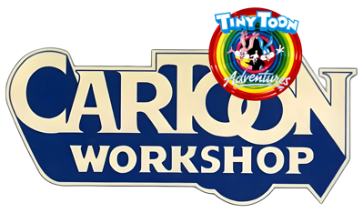 Tiny Toon Adventures Cartoon Workshop - Clear Logo (North America) - 4096x2403