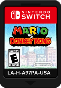 Mario vs. Donkey Kong - Cart - Front (North America) - 392x567