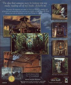Myst III: Exile - Box - Back (North America) - 666x800