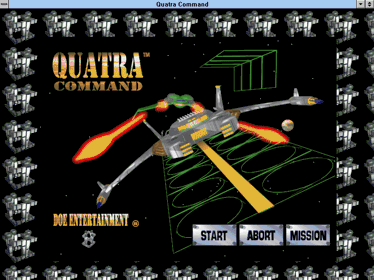 Quatra Command - Screenshot - Game Title (United States) - 800x600