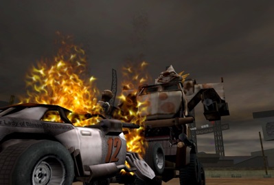 Twisted Metal: Head-On: Extra Twisted Edition - Screenshot - Gameplay (North America) - 1198x807