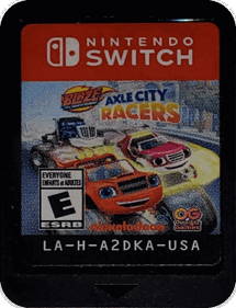 Blaze and the Monster Machines: Axle City Racers - Cart - Front (North America) - 816x1065