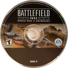 Battlefield 1942: World War II Anthology - Disc (North America) - 493x495